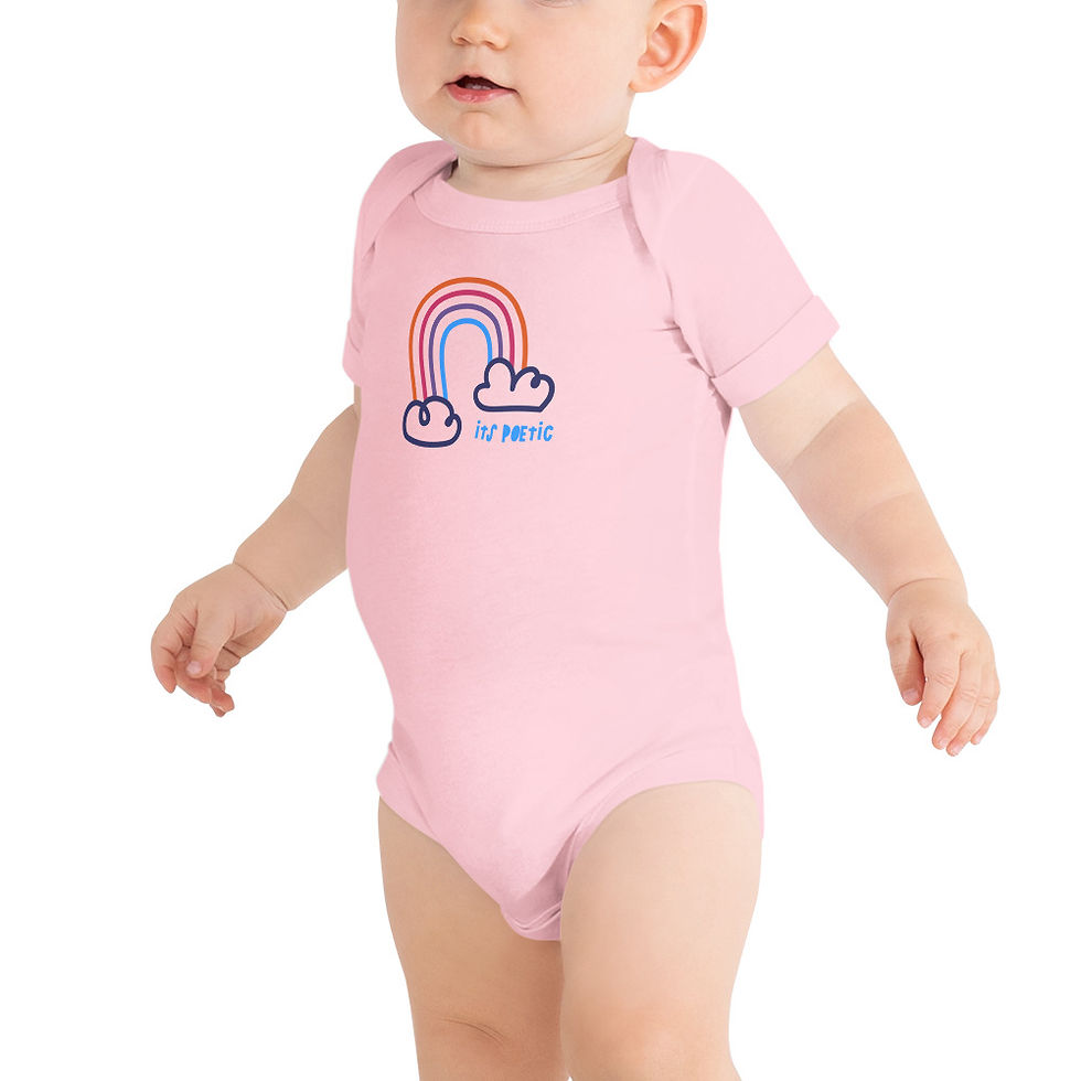 Миниатюра: ITS POETIC Baby short sleeve one piece