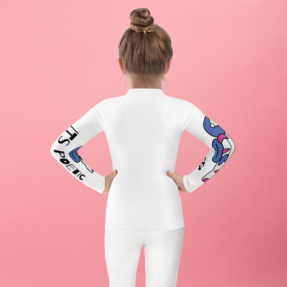 Thumbnail: ITS POETIC Kids Rash Guard