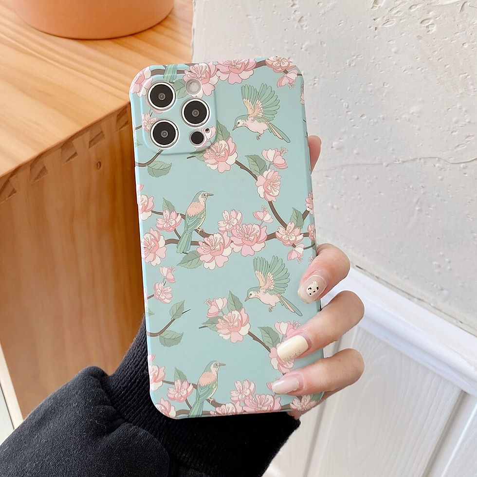 Thumbnail: Vintage Flower Case For iPhone