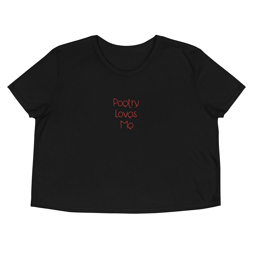 Miniatura: Poetry Loves Me Crop Tee