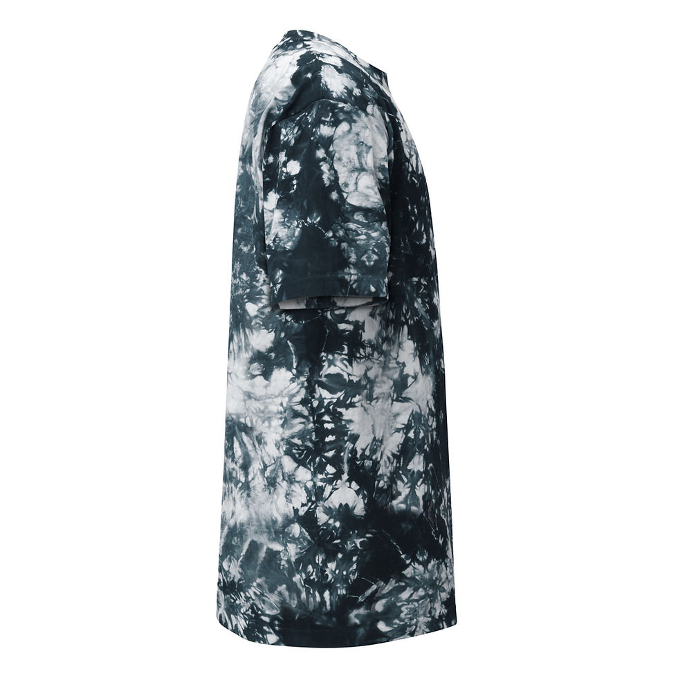 Pikkukuva: Poetry Loves Me Oversized tie-dye t-shirt