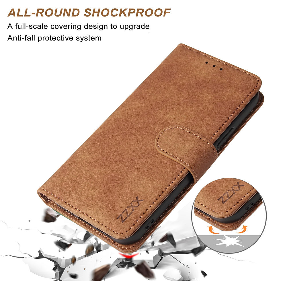 Миниатюра: Leather Wallet Phone Case For iPhone