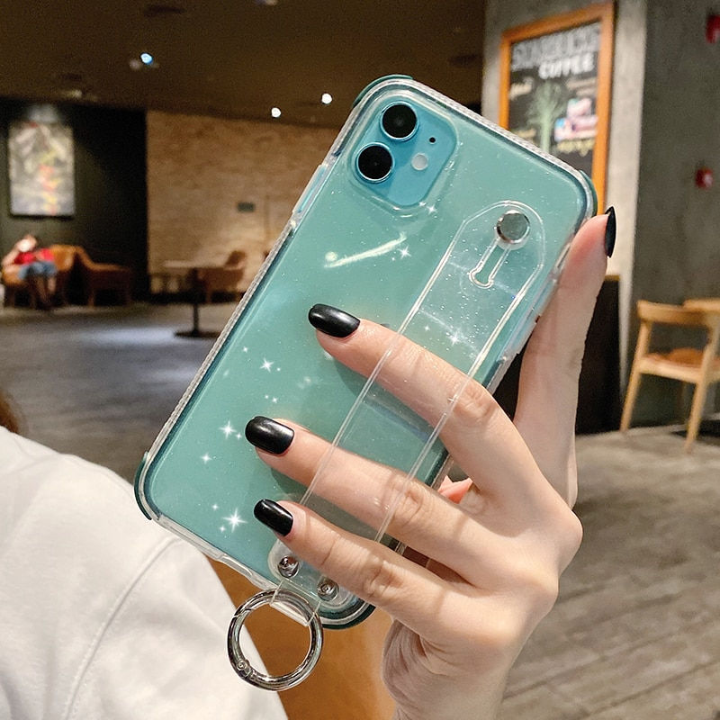 Thumbnail: Glitter Powder Holder Phone Case For iPhone