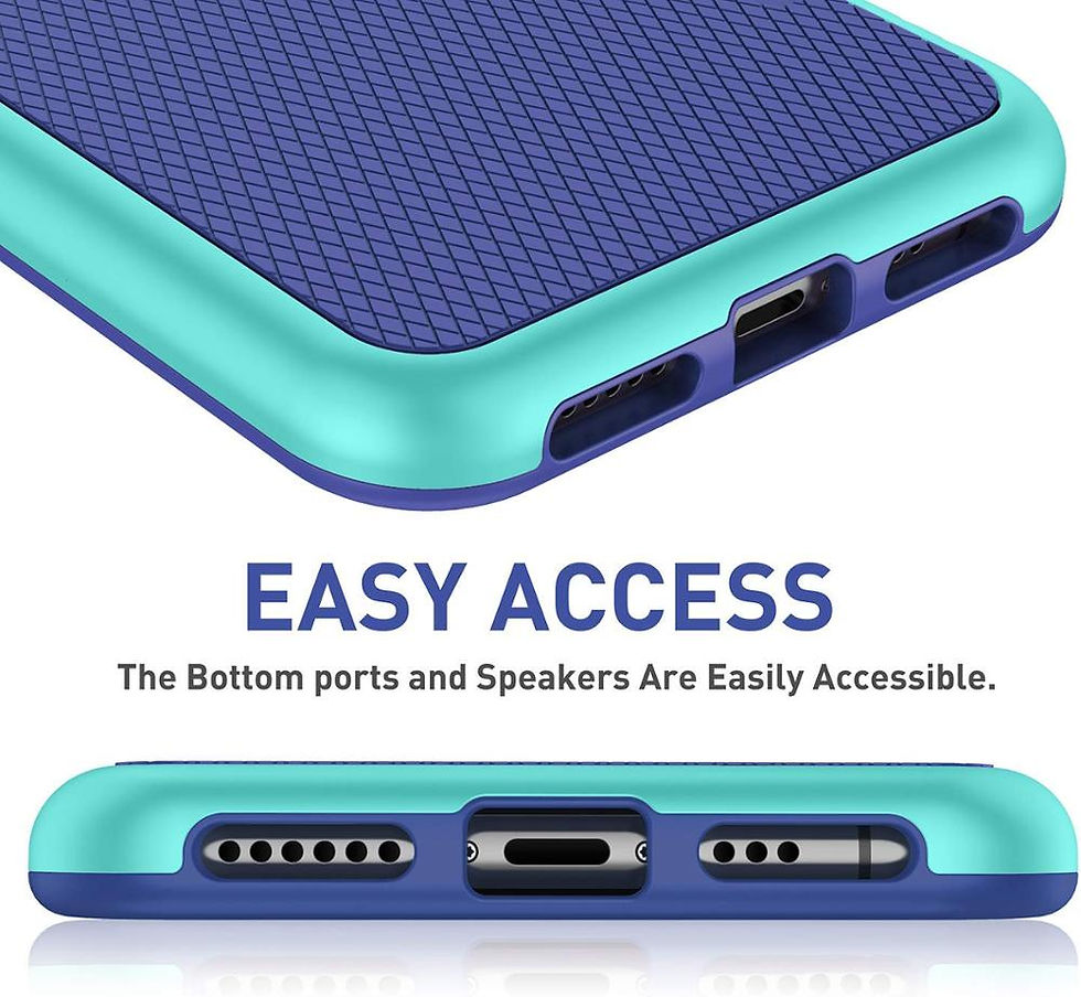 Thumbnail: Hybrid Gel Anti-Slip Protective Case for iPhone