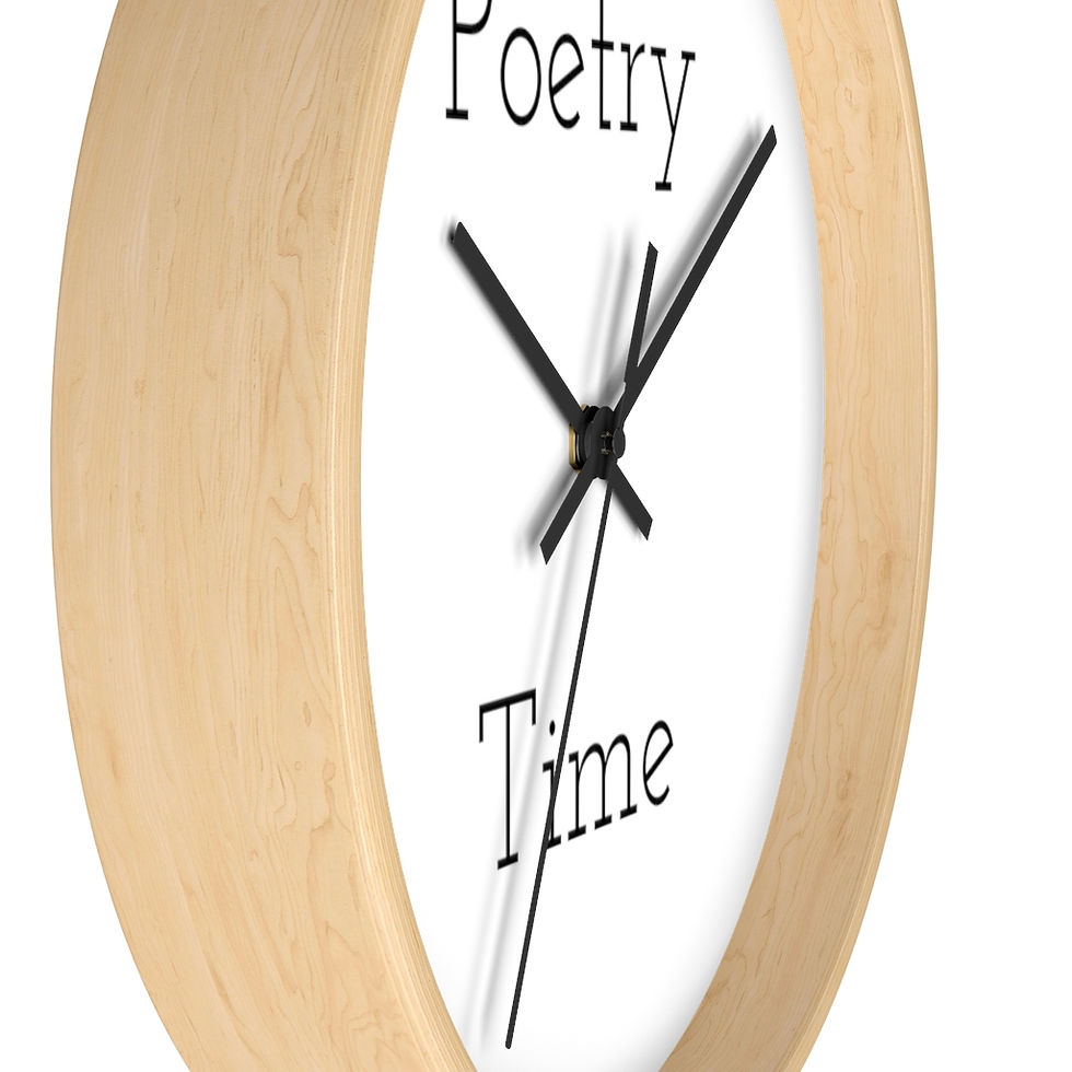Thumbnail: Poetry Time - Wall clock