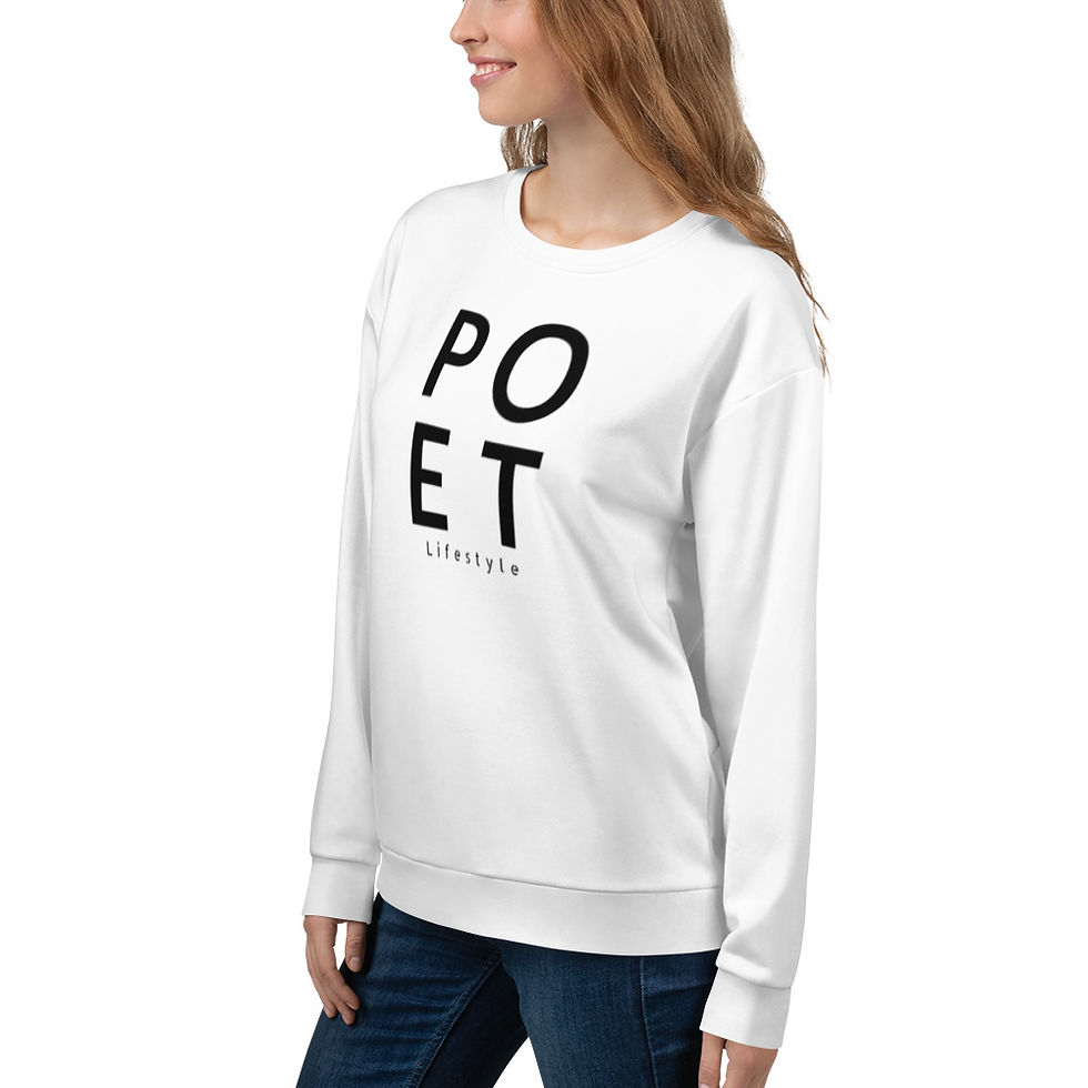 Miniatura: Poet Unisex Sweatshirt