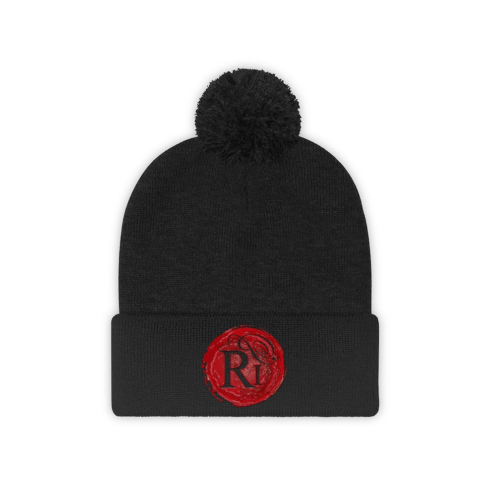 Thumbnail: Realistic Poetry Pom Pom Beanie