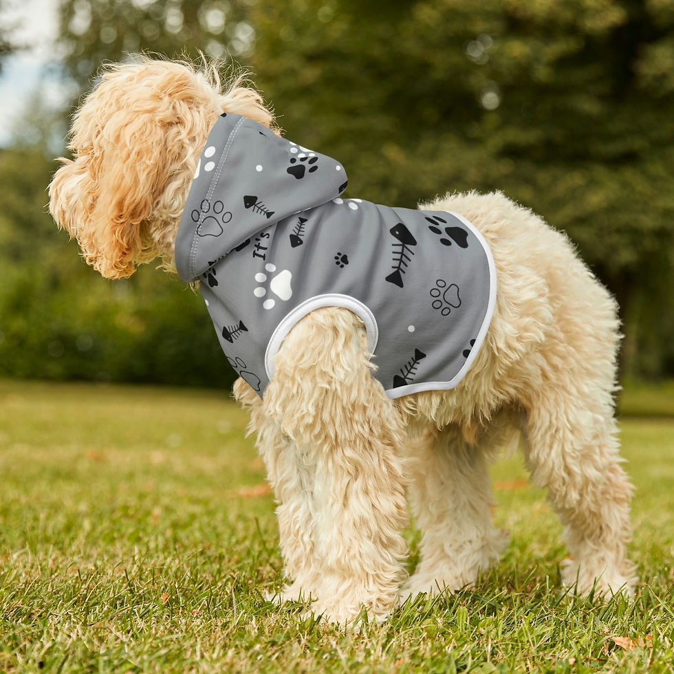 Miniatura: It's Poetic Dog Hoodie