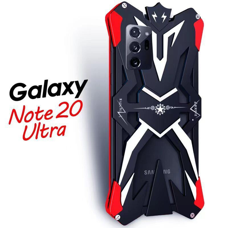 Thumbnail: Powerful Shockproof Metal Armor Case for Samsung Galaxy