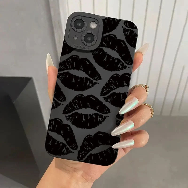 Miniaturbild: Lip Printed Phone Case For iPhone