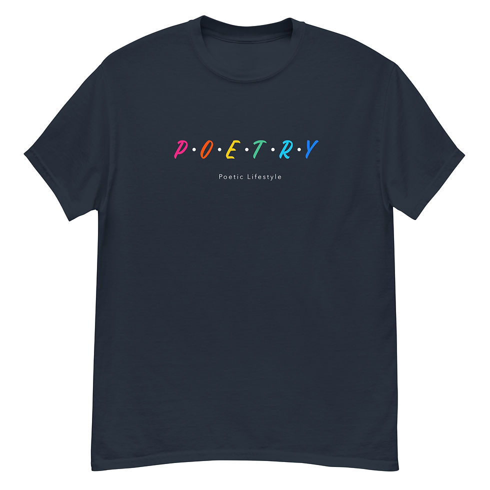 Миниатюра: Men's classic Poetry tee