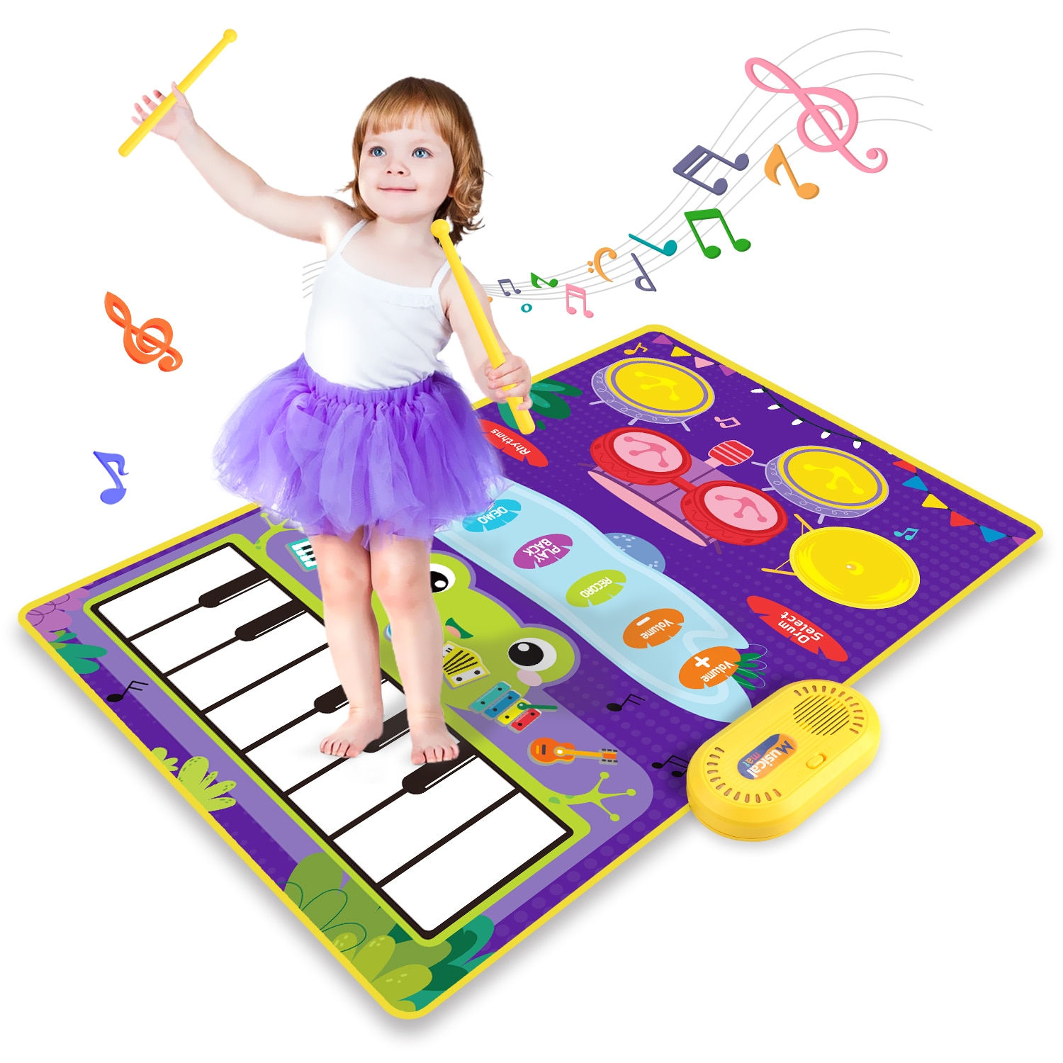 Music Play Mat for Kids