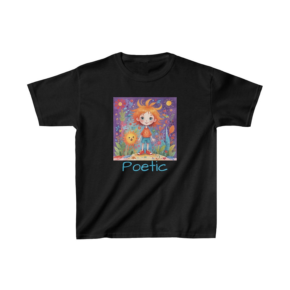 Minijatura: Kids Heavy Poetic Cotton™ Tee