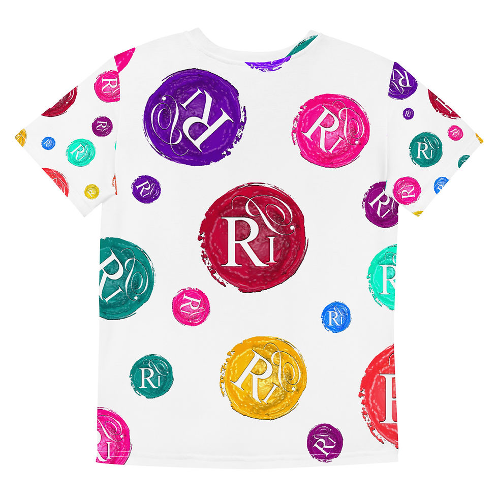 Thumbnail: Realistic Poetry International Youth crew neck t-shirt