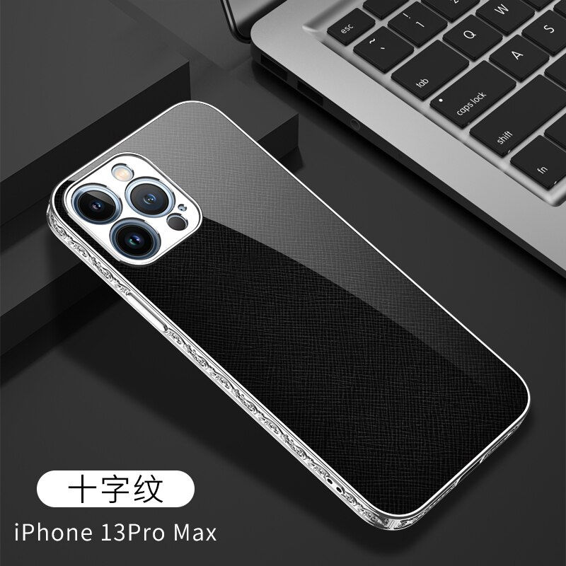 Thumbnail: Boss Gold Tempered Glass Case For iPhone