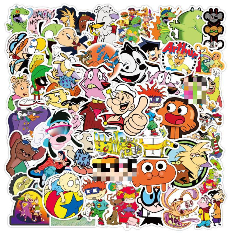 Miniatura: 10/30/50pcs   Classic 90s Cartoon Sticker