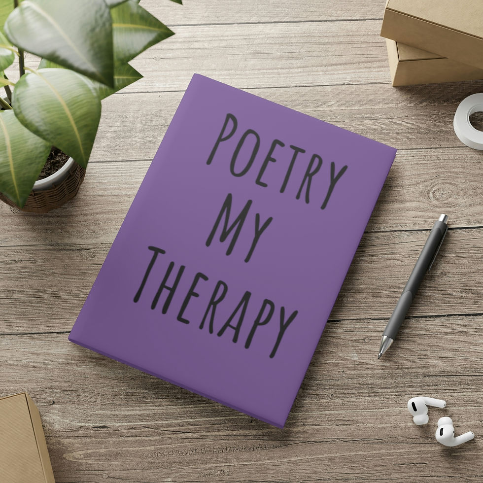 Thumbnail: Hardcover Poetry Notebook s3