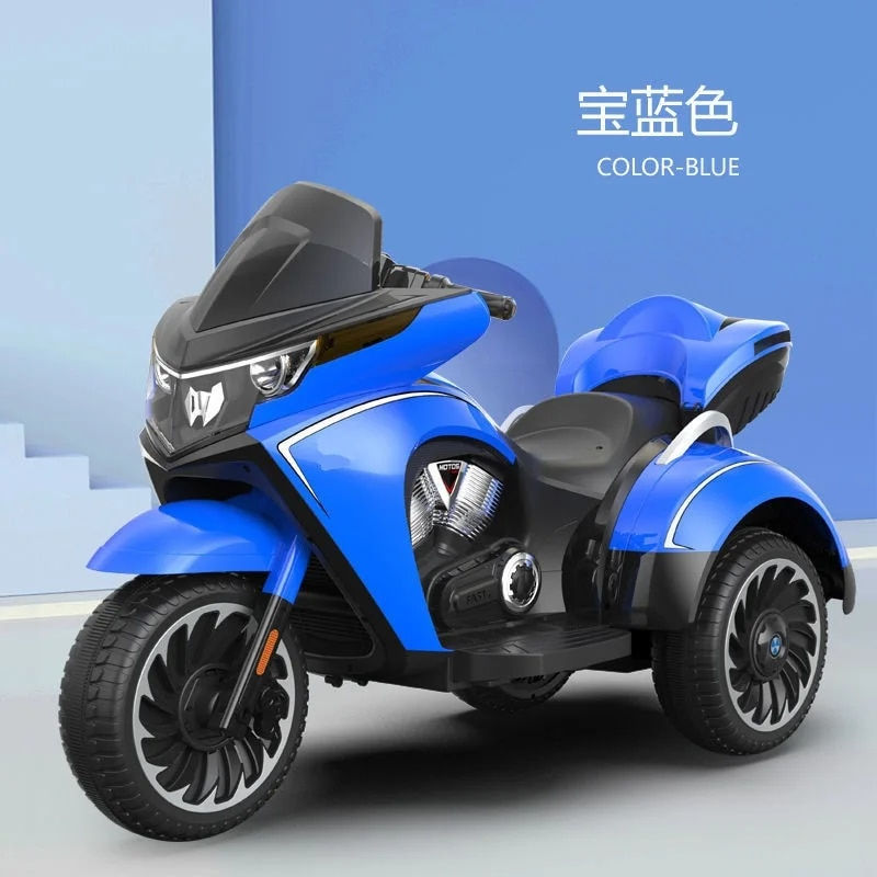Thumbnail: Electric Motorcycle Ride - Kids Tricycle with True Key Start
