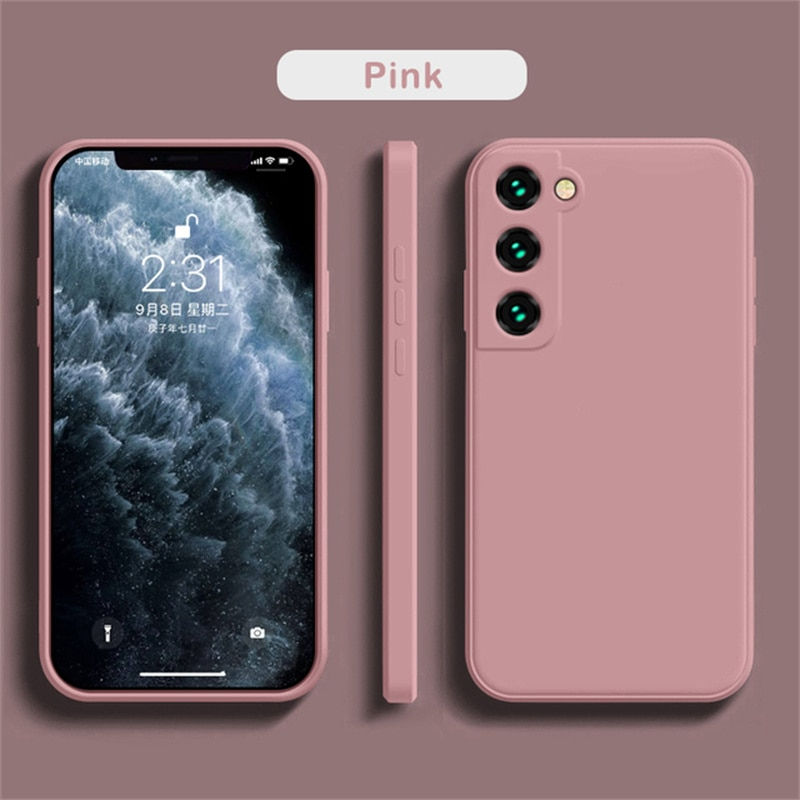 Thumbnail: Soft Liquid Silicone Cover Case For Samsung Galaxy 
