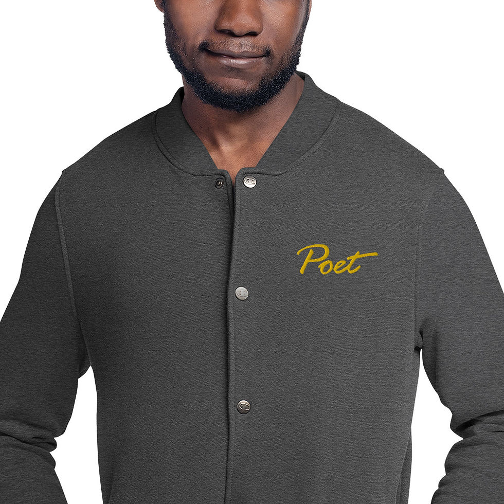 Миниатюра: Exclusive Poetry Embroidered Champion Bomber Jacket