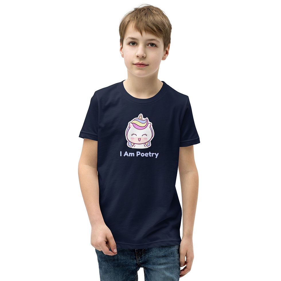 Thumbnail: Youth Poetic Short Sleeve T-Shirt