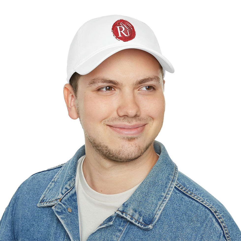 Thumbnail: Official Realistic Poetry International Low Profile Baseball Cap