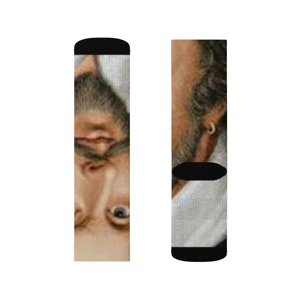 Thumbnail: William Shakespeare Fun Poetry Socks