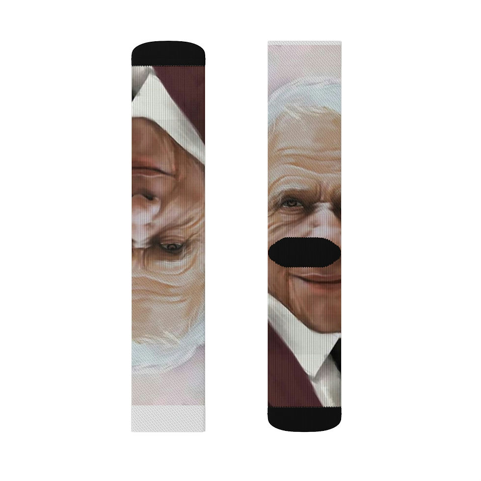 الصورة المصغرة: Robert Frost Fun Poetry Socks