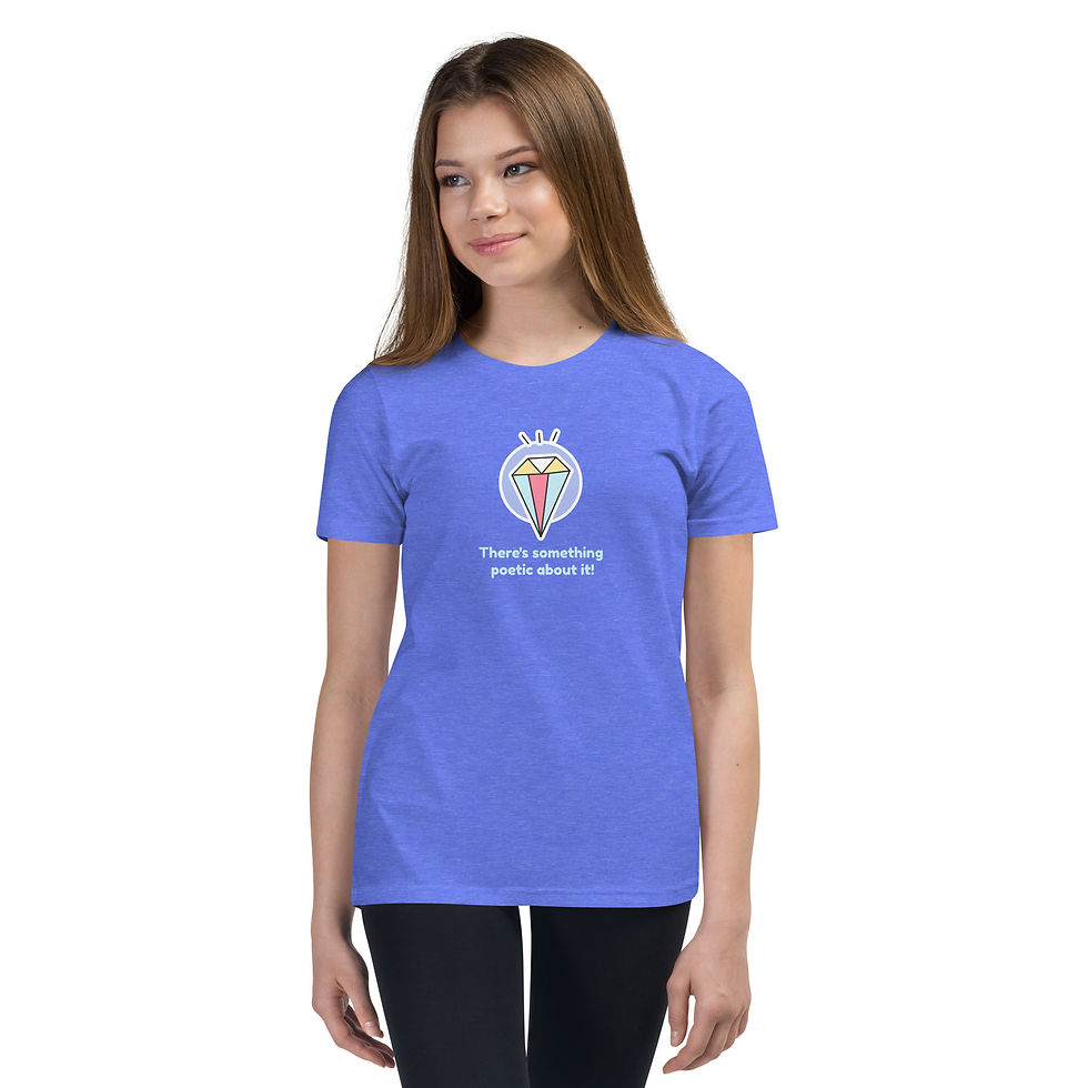 Miniaturebillede: Youth Poetic Short Sleeve T-Shirt
