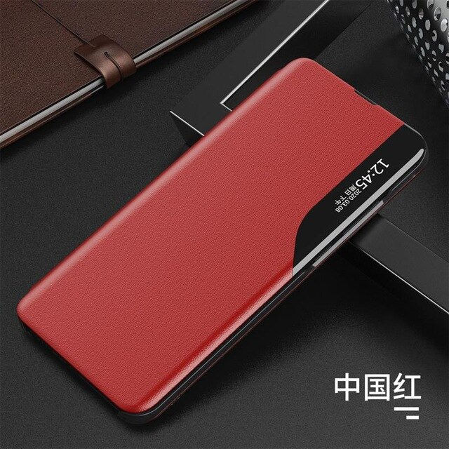 Thumbnail: Smart View Window leather case for Samsung Galaxy