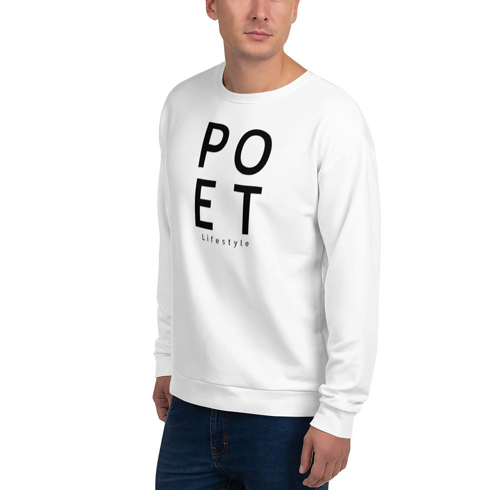 Thumbnail: Poet Unisex Sweatshirt
