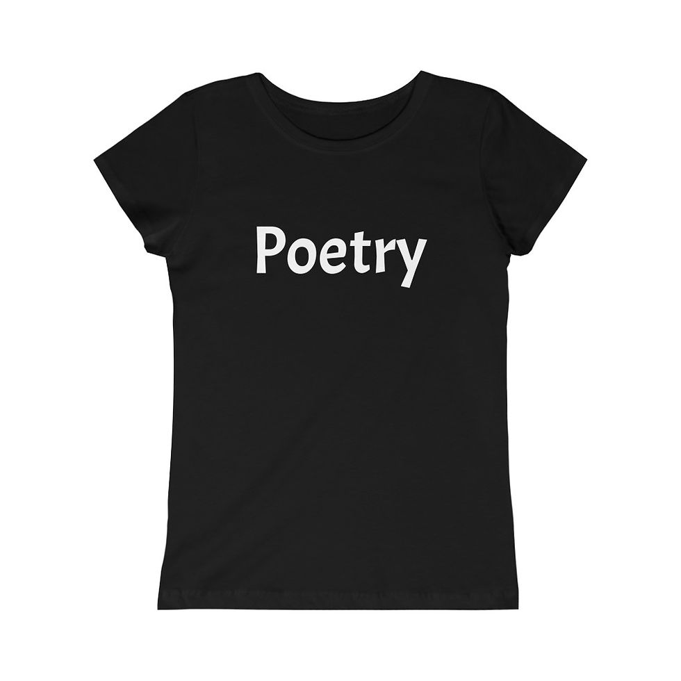 Thumbnail: Girls Poetry Princess Tee