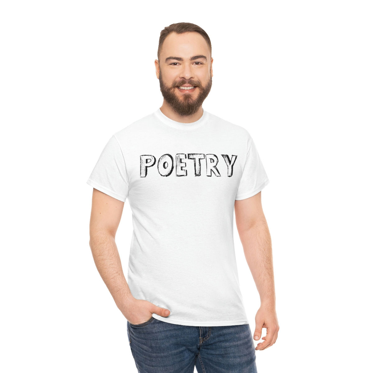 Poetry Unisex Heavy Cotton Tee