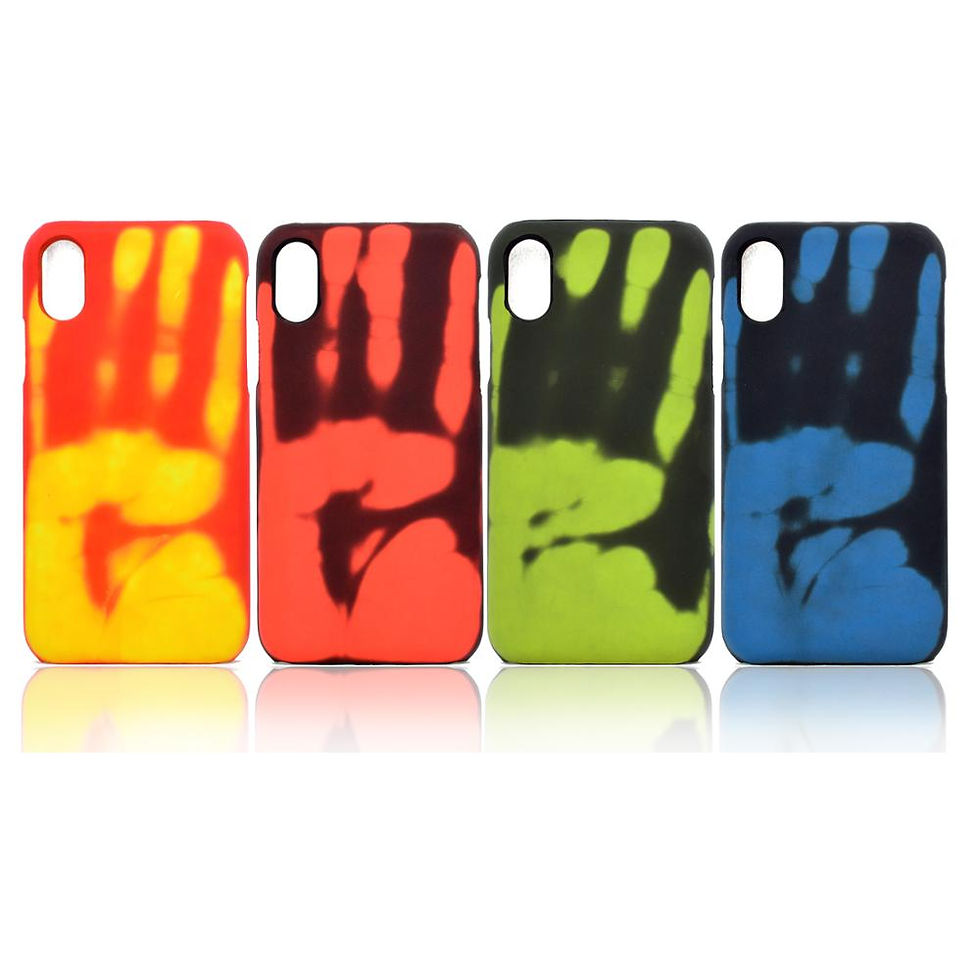 Thumbnail: Thermal Heat Induction Sensor Phone Cases For iPhone