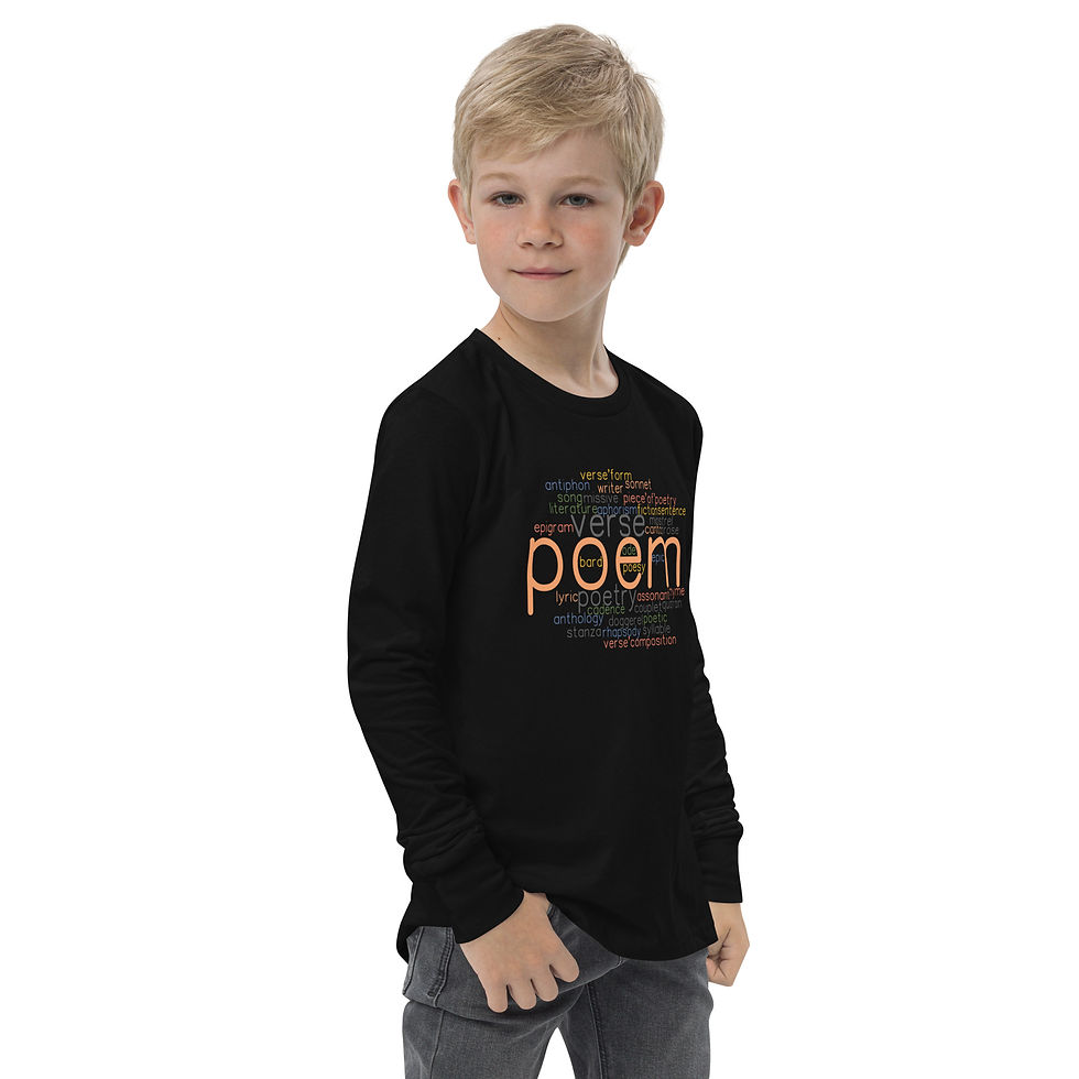 Pikkukuva: Exclusive Poetry Youth long sleeve tee