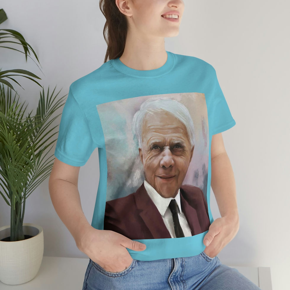 Miniatura: Robert Frost Unisex Short Sleeve Tee
