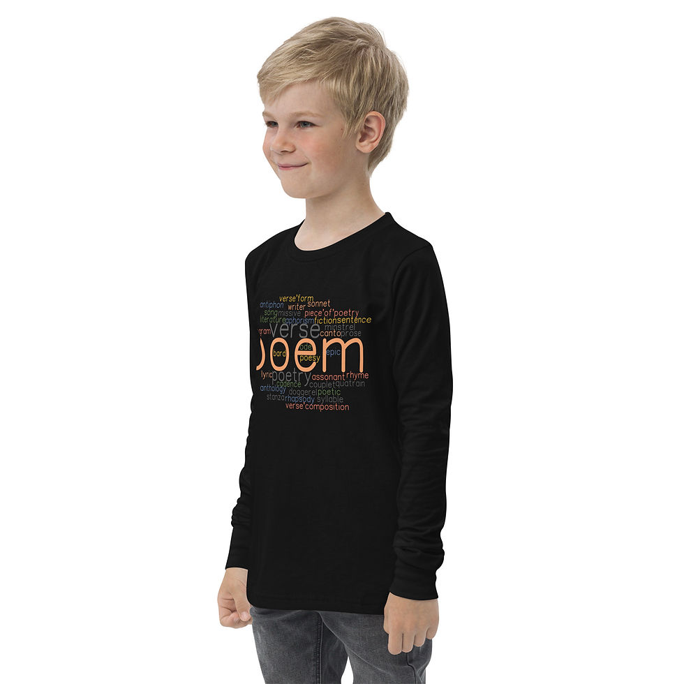 Miniatura: Exclusive Poetry Youth long sleeve tee
