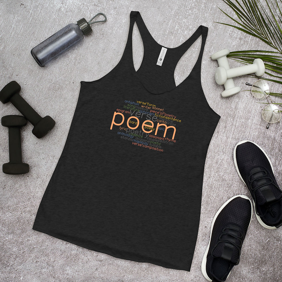 Thumbnail: ITS POETIC Women's Racerback Tank