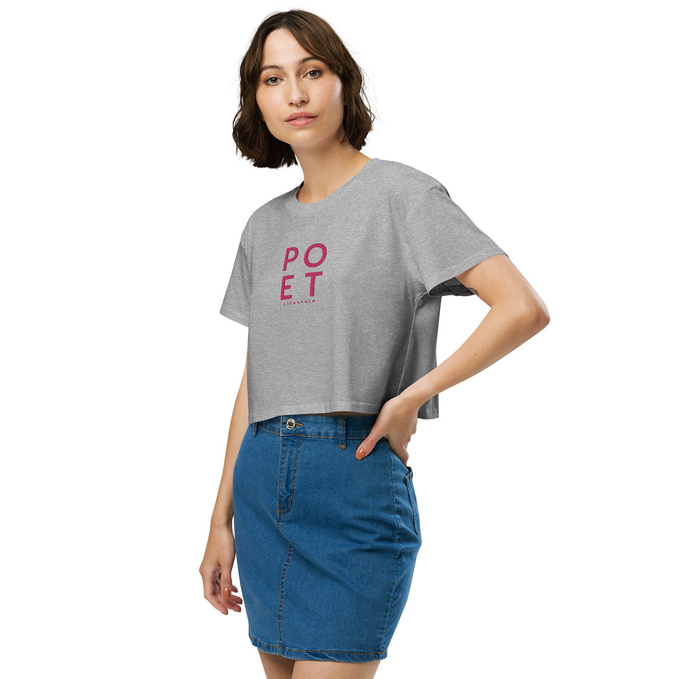 Pikkukuva: Women’s poet crop top