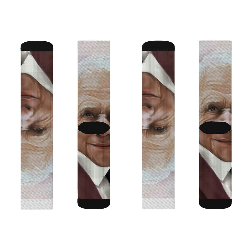 Thumbnail: Robert Frost Fun Poetry Socks