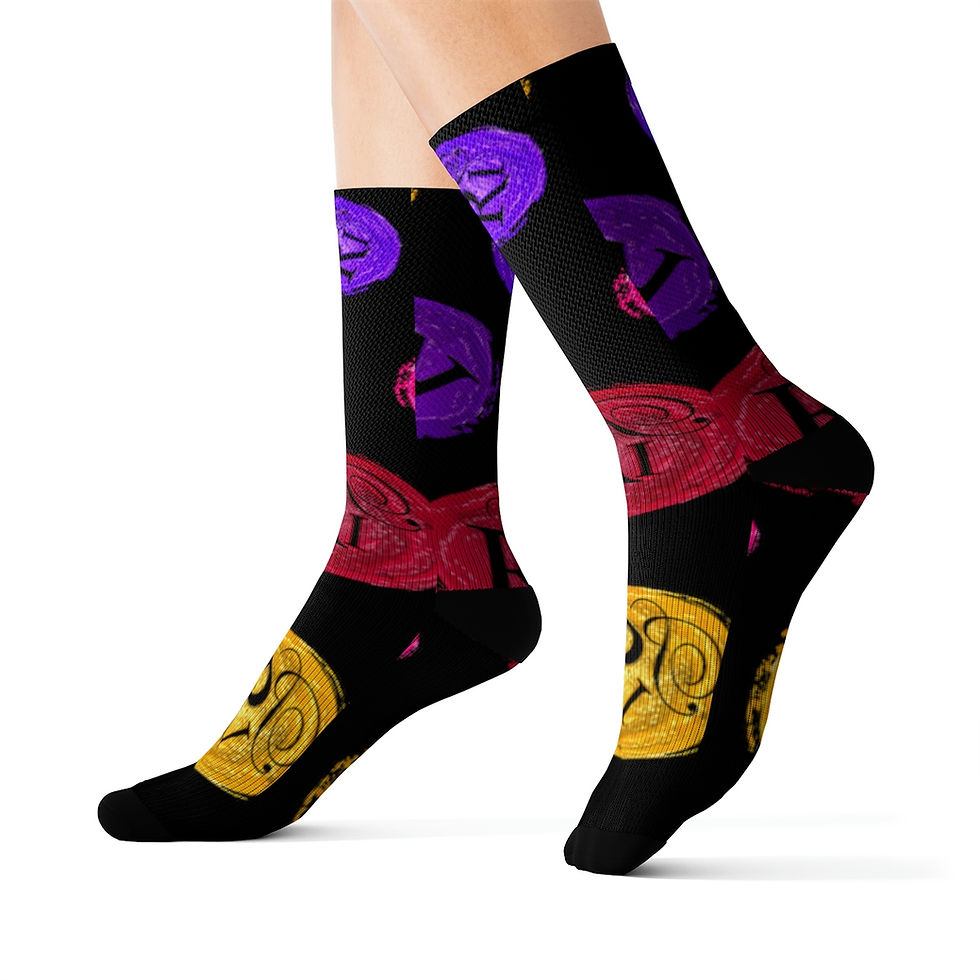 Pikkukuva: Official Realistic Poetry International Socks