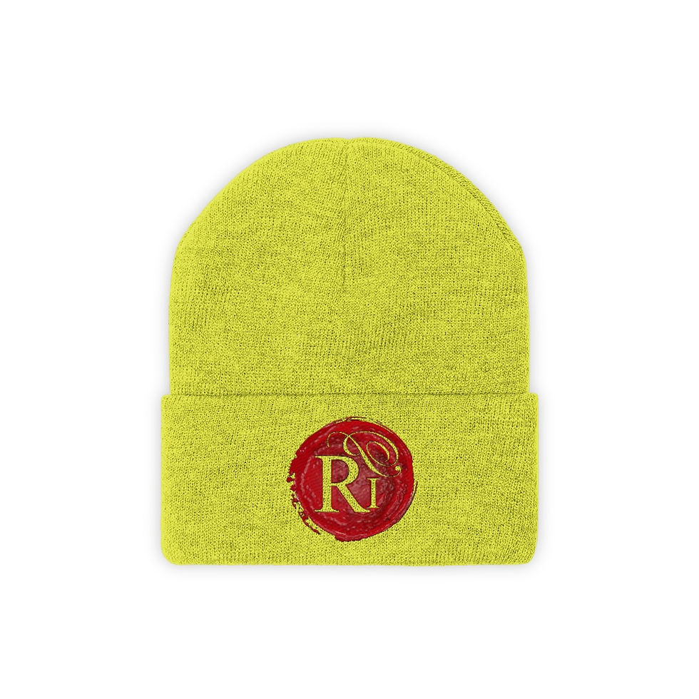 Thumbnail: Knit Realistic Poetry Beanie