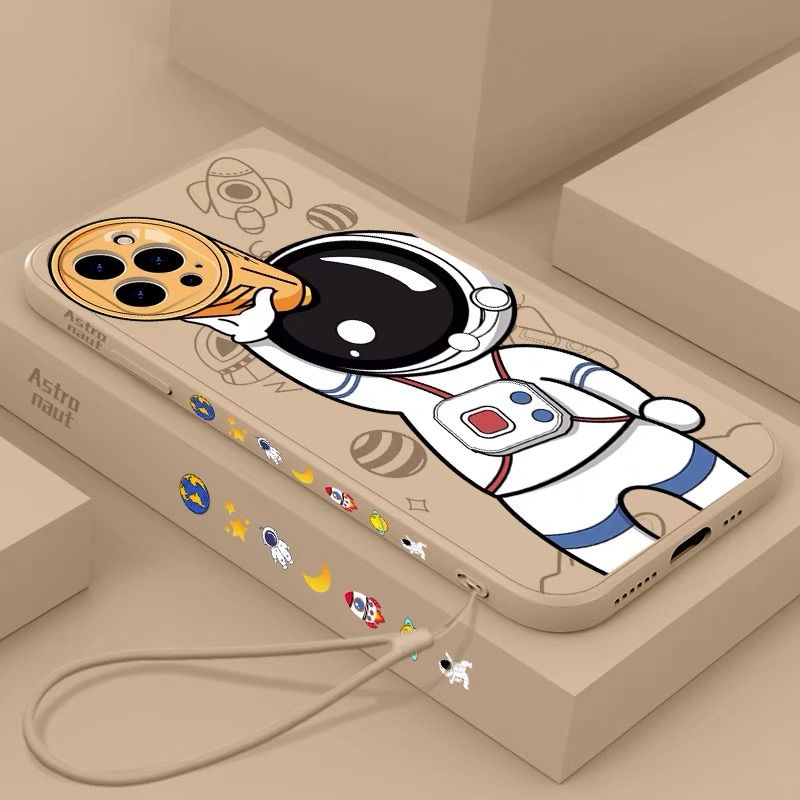 Thumbnail: Astronaut Phone Case For iPhone 