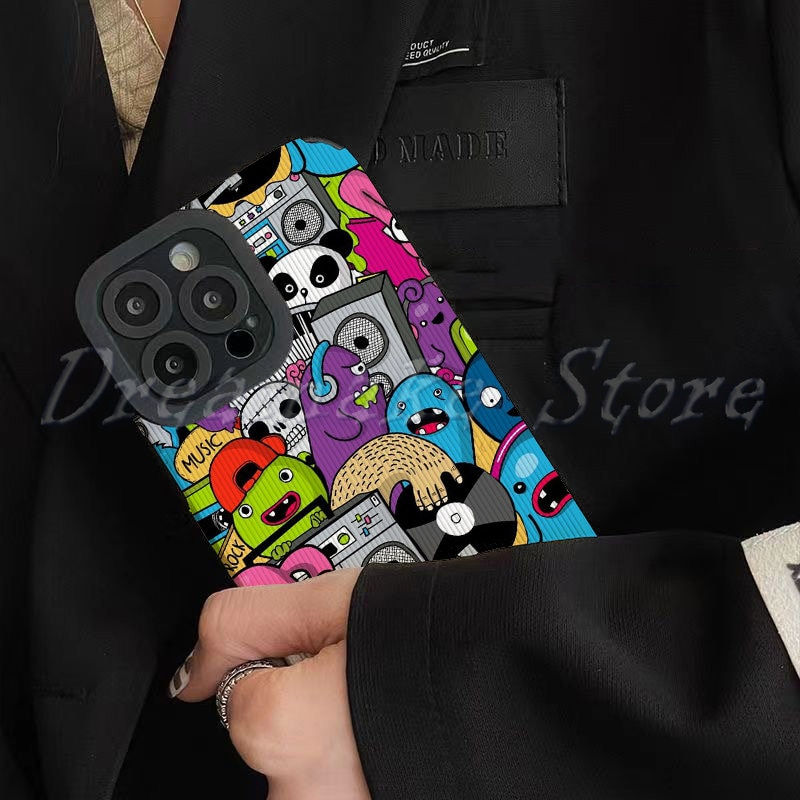 Miniatura: Funny Cute Cartoon Phone Case for iPhone