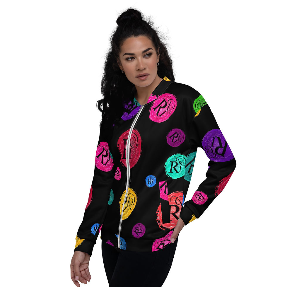 Thumbnail: Official Realistic Poetry International Unisex Bomber Jacket