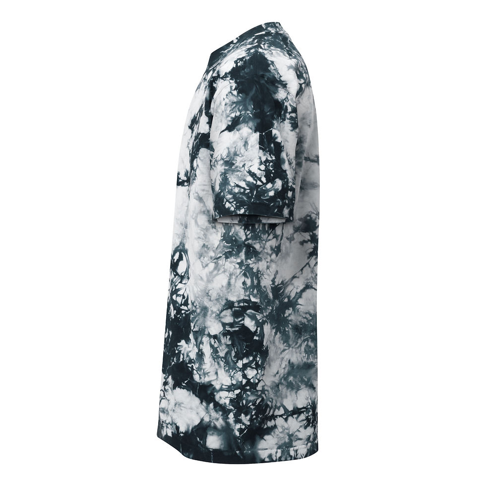 Pikkukuva: Poetry Loves Me Oversized tie-dye t-shirt