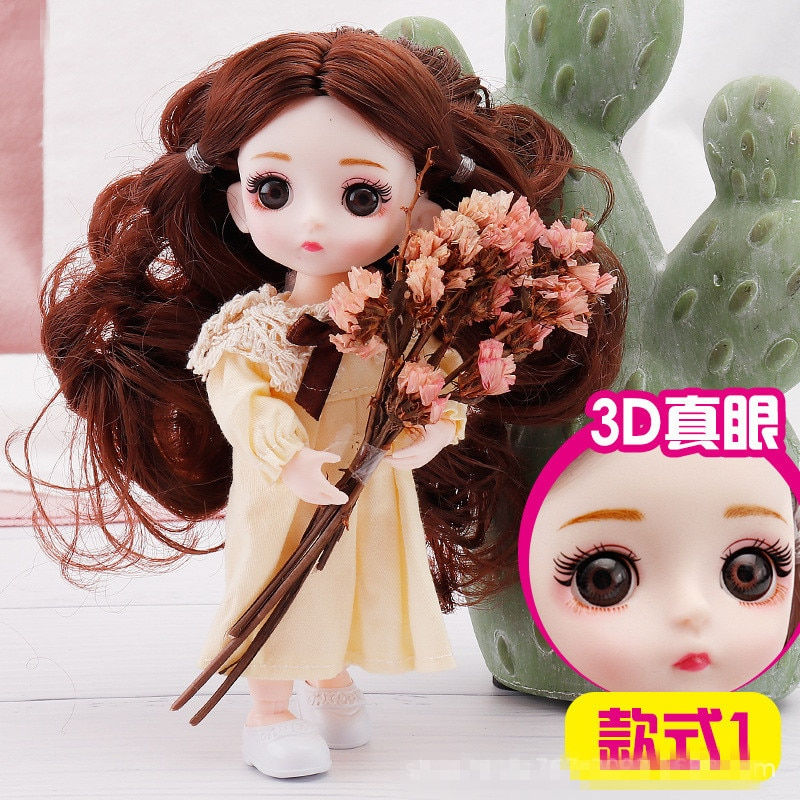 Miniatura: Poetry Friends Mini Doll - 13 Movable Joint Fashion Doll