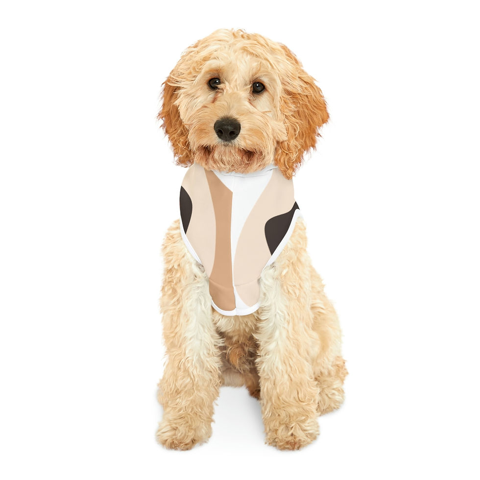 Thumbnail: It's Poetic Dog Hoodie - Cat Face
