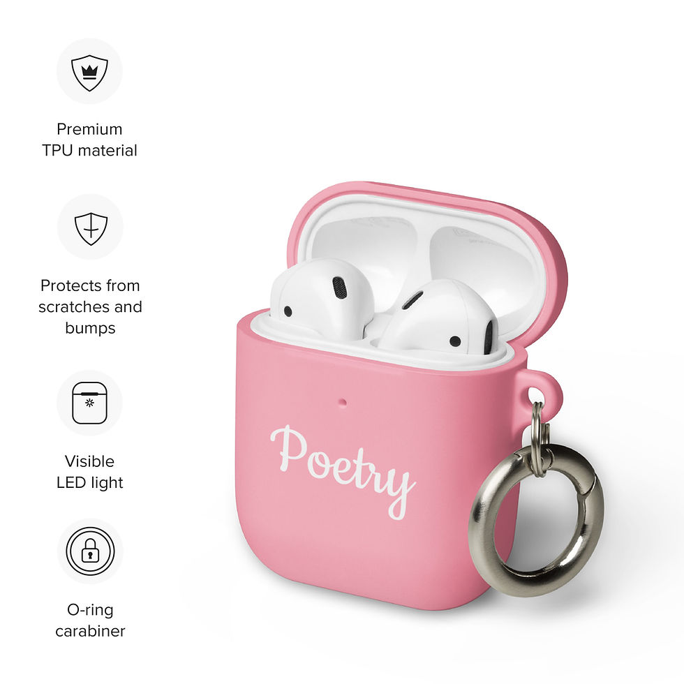 Miniature : Exclusive AirPods Poetry case