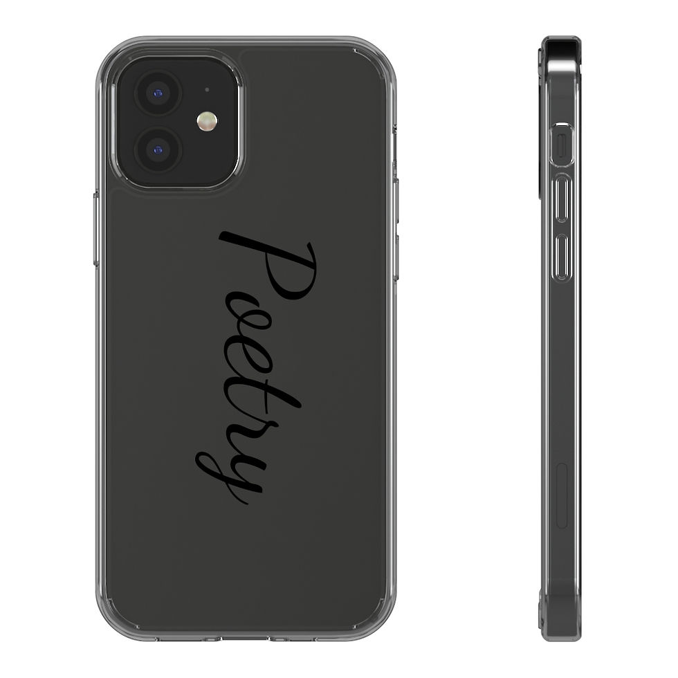 Thumbnail: Clear Poetry Cases